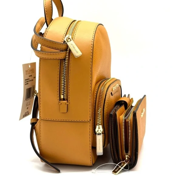 Michael Kors Jaycee Extra-Small Signature Logo Backpack & Matching Bifold Wallet